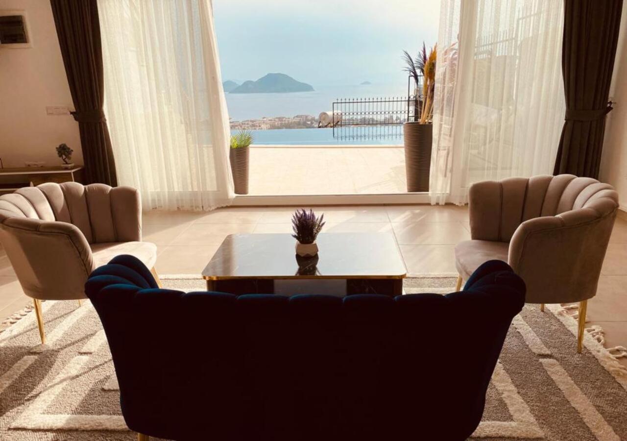 Bodrum Eason Villa & House 350M2 Full Sea View With Private Infinity Pool Eksteriør billede