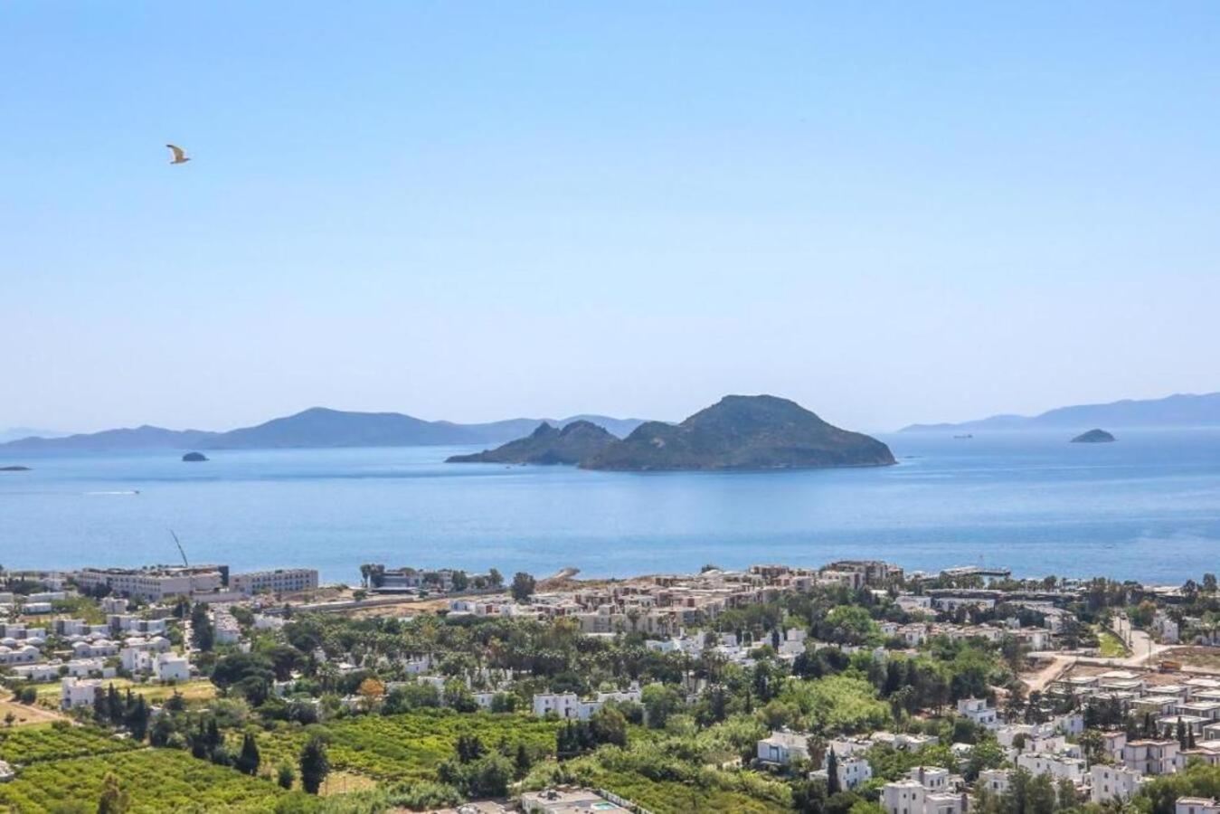 Bodrum Eason Villa & House 350M2 Full Sea View With Private Infinity Pool Eksteriør billede