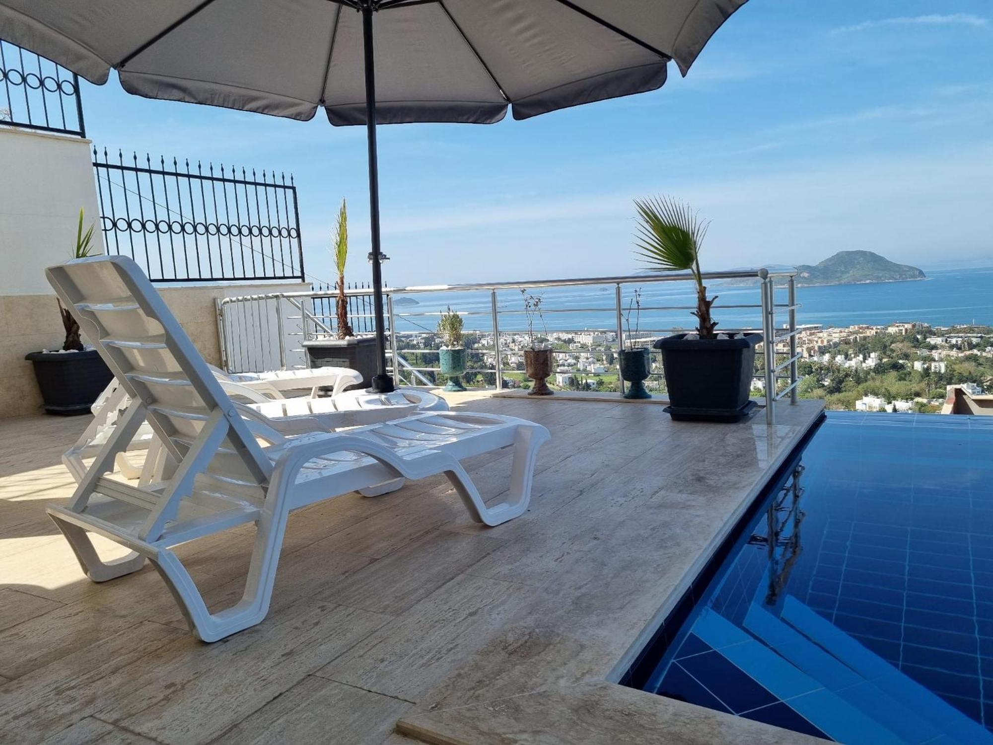 Bodrum Eason Villa & House 350M2 Full Sea View With Private Infinity Pool Eksteriør billede
